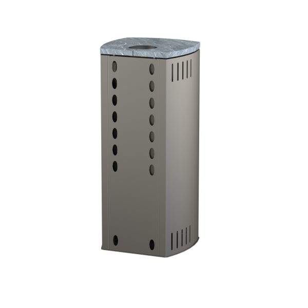 Alpha V3 – grau, Naturstein