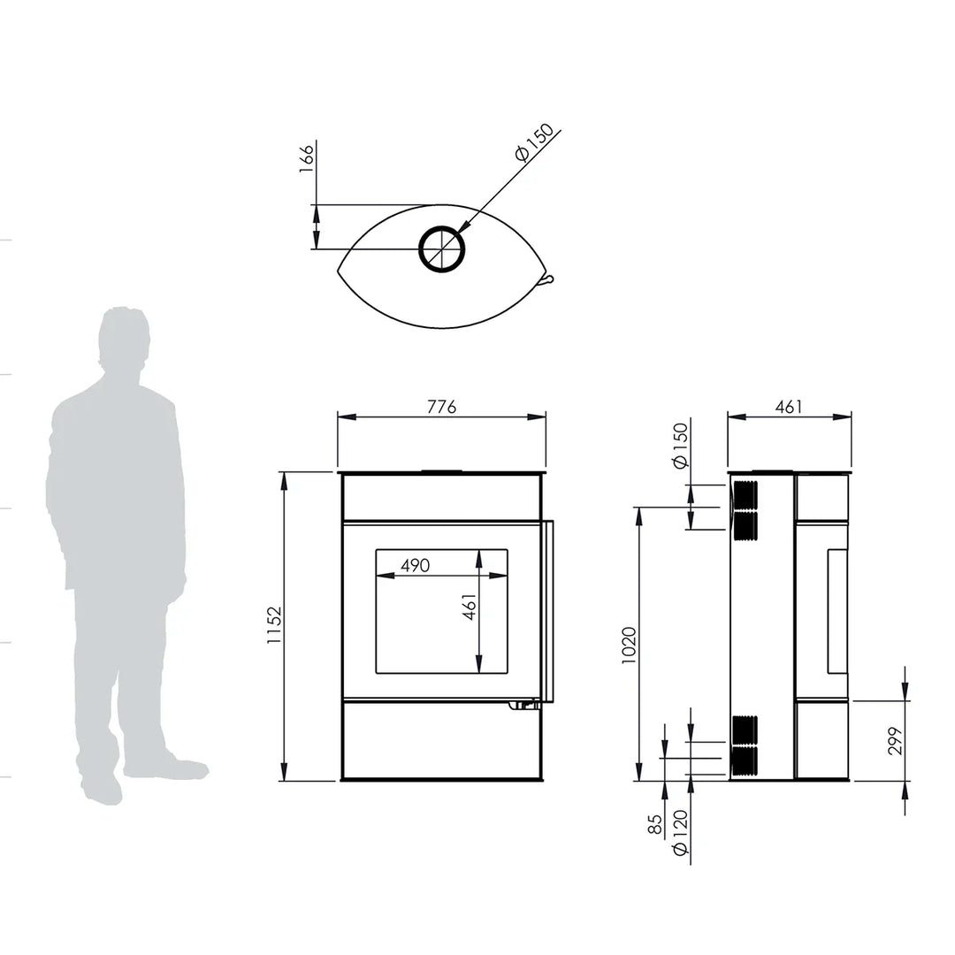 Elipso Max – schwarz