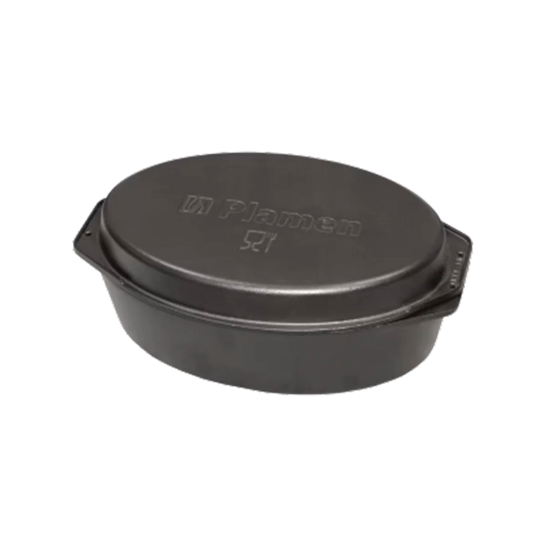 Dutch Oven oval mit Deckel